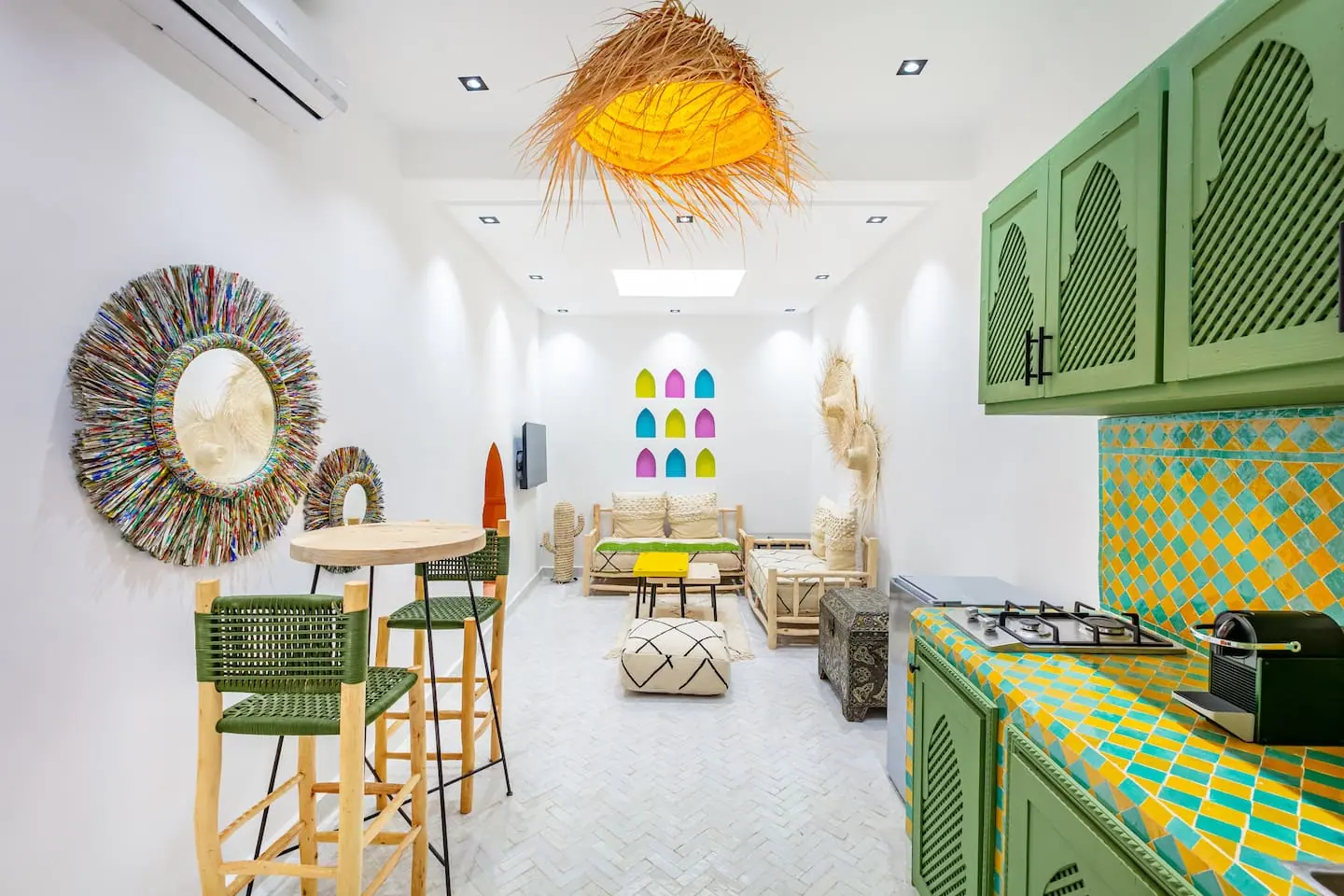 Riad avec terrasse dans la médina de Marrakech, géré par un membre du réseau