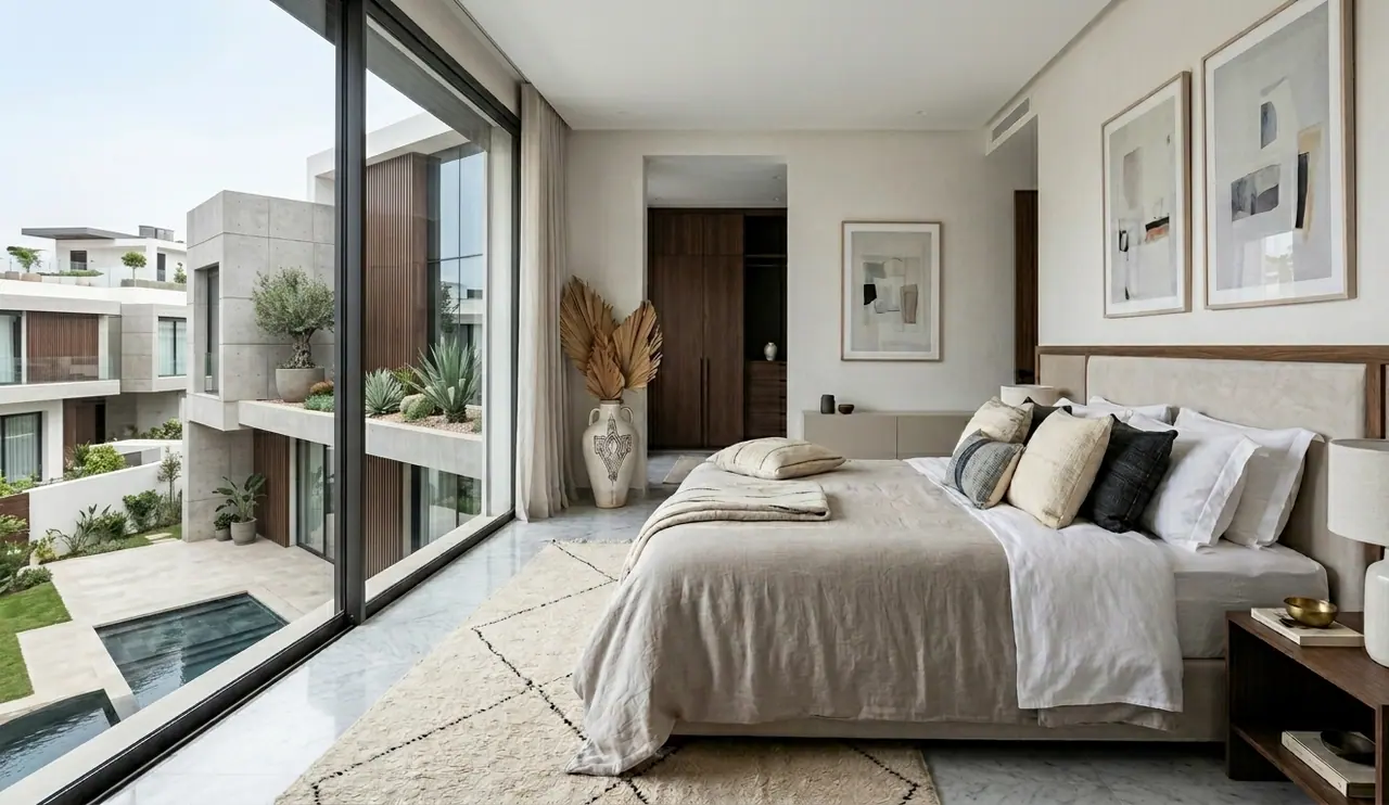 Villa de standing avec quatre suites gérée par un membre du réseau à Rabat