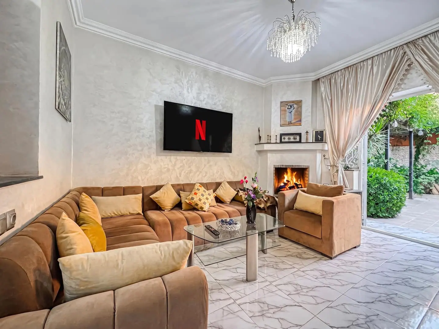 Villa Évasion (Salon Marocain et Terrasse) · Annakhil , Marrakesh-Safi Marrakech
